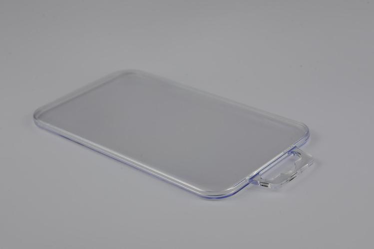 手机通用中性钢化玻璃膜水晶盒 厂批发电子产品ps透明塑料包装盒